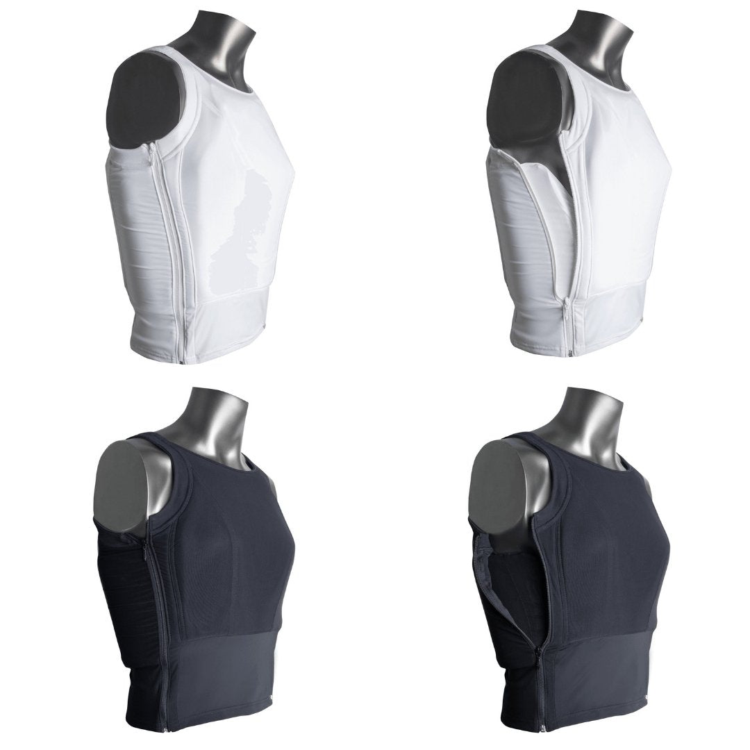 Female Perfect Tank Top with Side Protection - Level IIIA - MC Armor