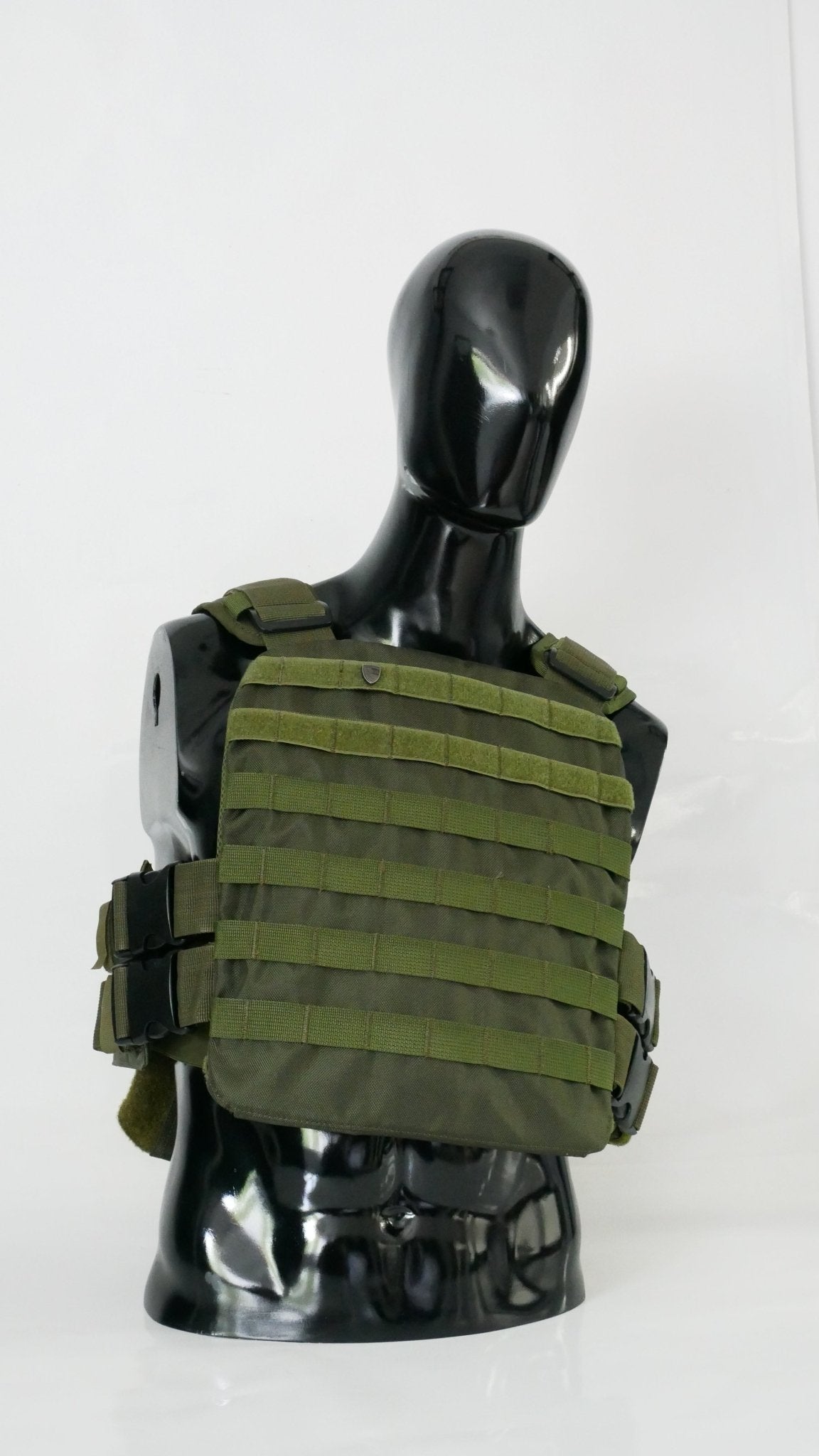 Green Military Plate Carrier Vest - MC Armor