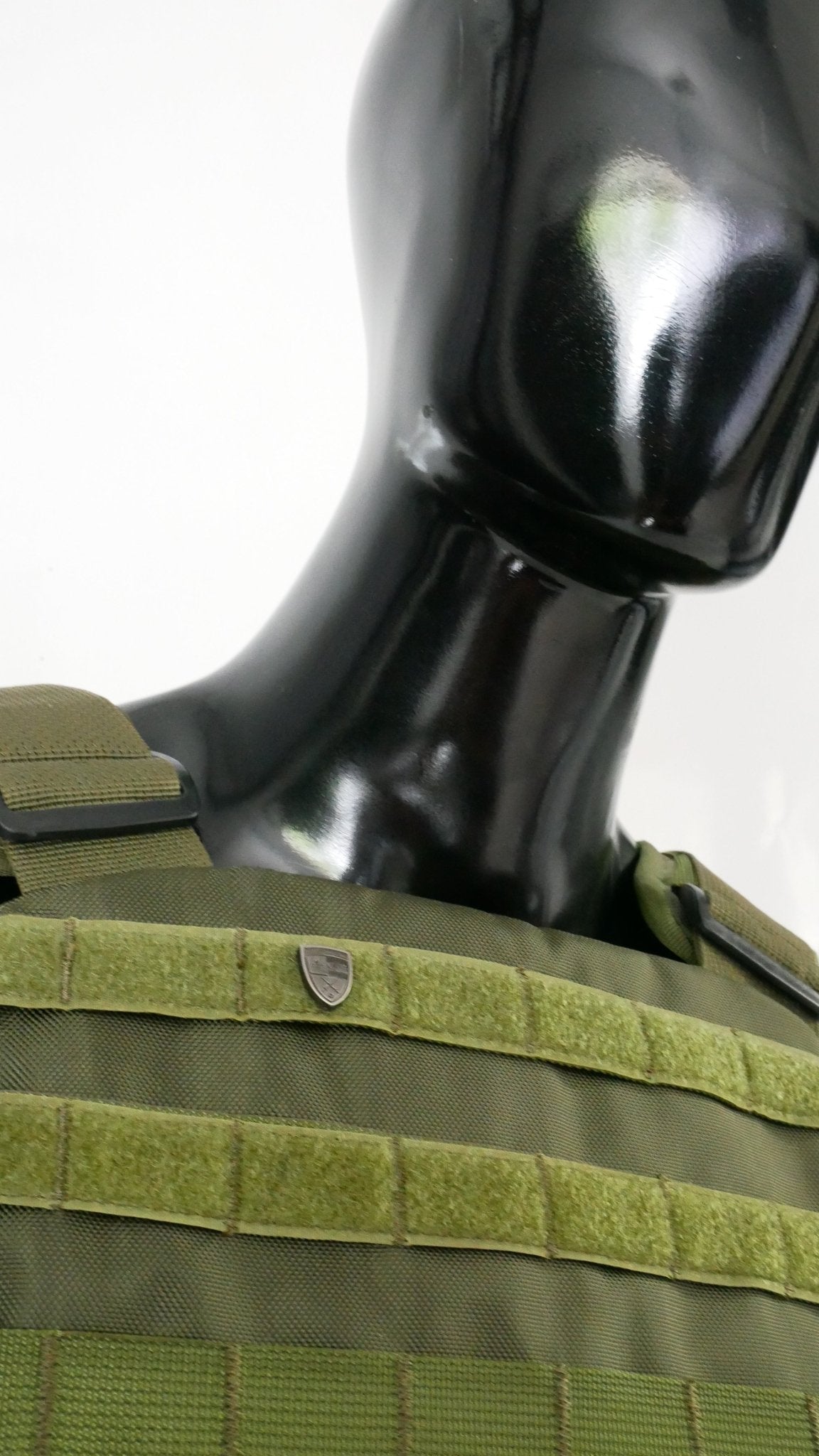 Green Military Plate Carrier Vest - MC Armor