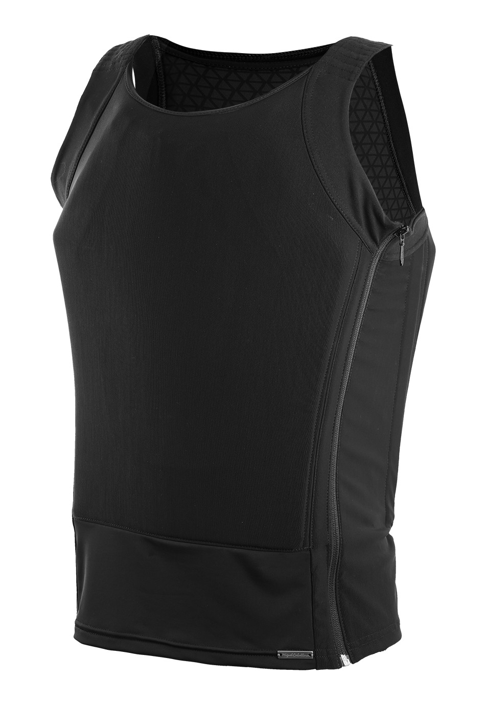 Male White Tank Top Vest + FREE Black Cover - MC Armor