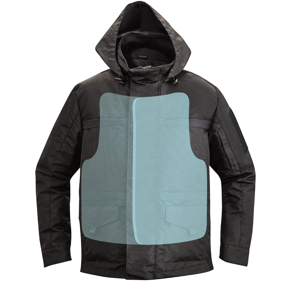 Polyester Plain Bullet Proof Jacket, Size: Medium at Rs 29990 in